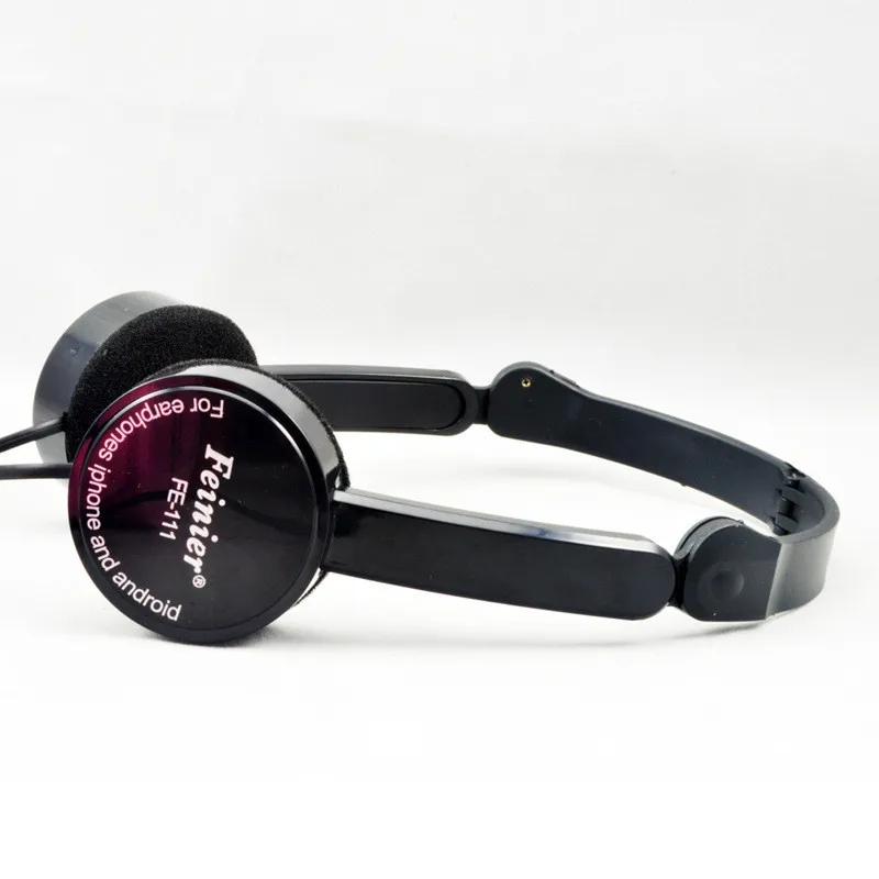 Foldable Wired Headphones Lighter Headset Portable 3.5mm Earphone With Wire Control Microphone  For MP3 MP4 Computer  (9)