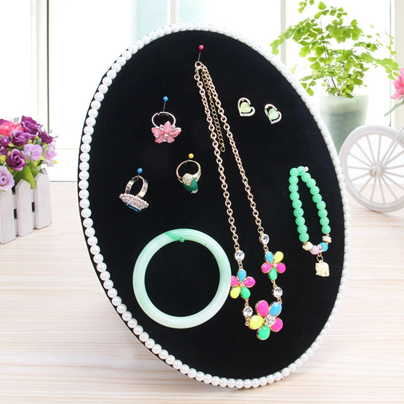 

Display Stand Pearl 1 Pcs Jewelry Necklace Earrings Brooch Display Rack