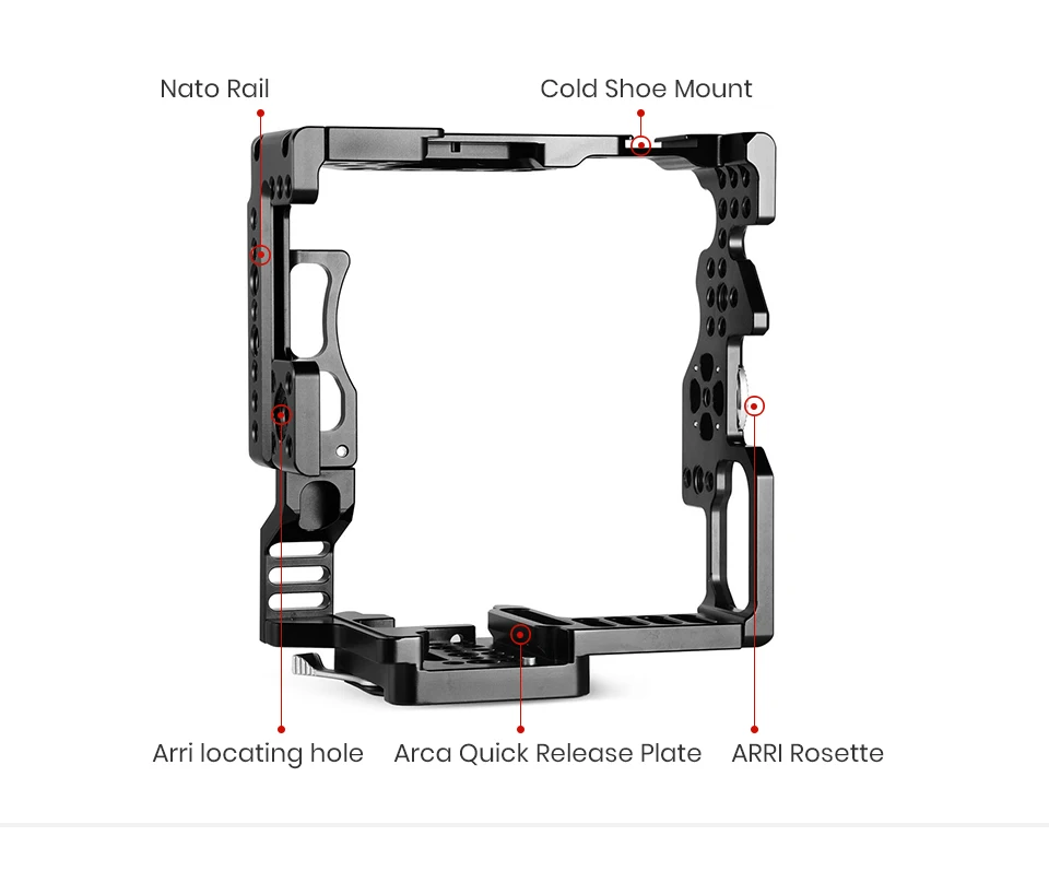 Клетка для камеры SmallRig a7rii a7sii для sony A7II/A7SII/A7RII клетка с розеткой Arri 2 шт быстросъемная пластина-2031