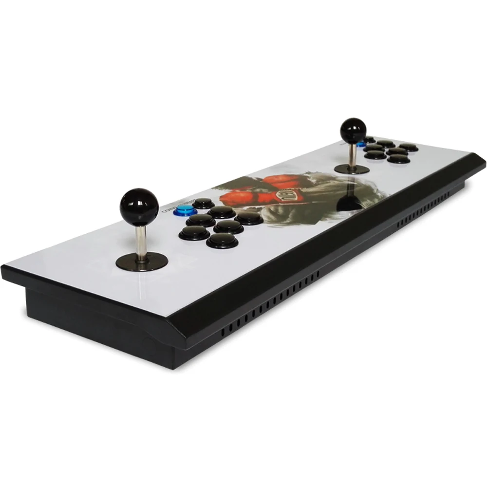 

Double arcade games console using a Pandora's of 9D, multi game 2222 in 1 Pandora's Box 9D arcade console