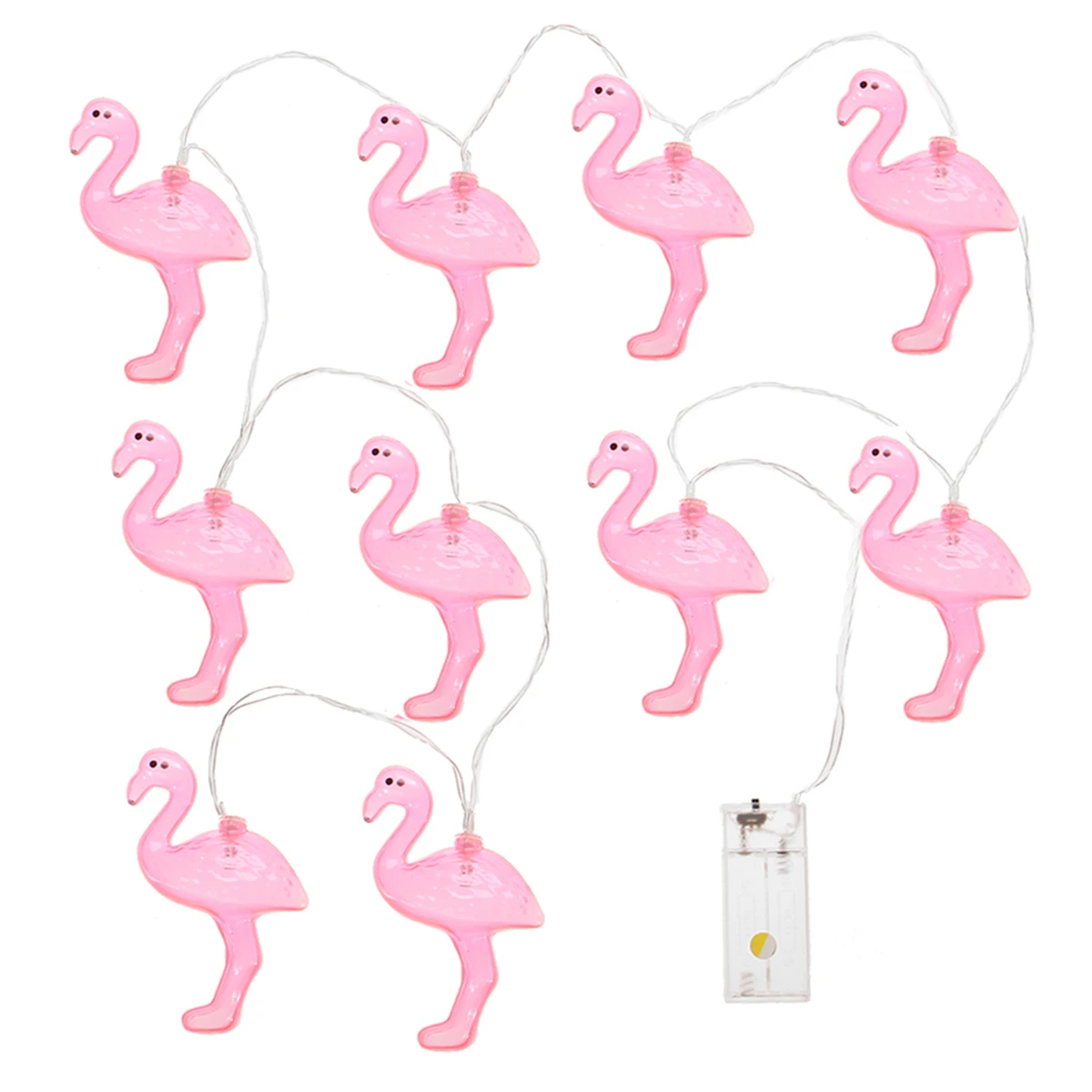 

10Pcs Flamingo String Light 1.65m LED Unicorns String Night Light For Dormitory Bedroom Porch Patio Wedding Party Decoration