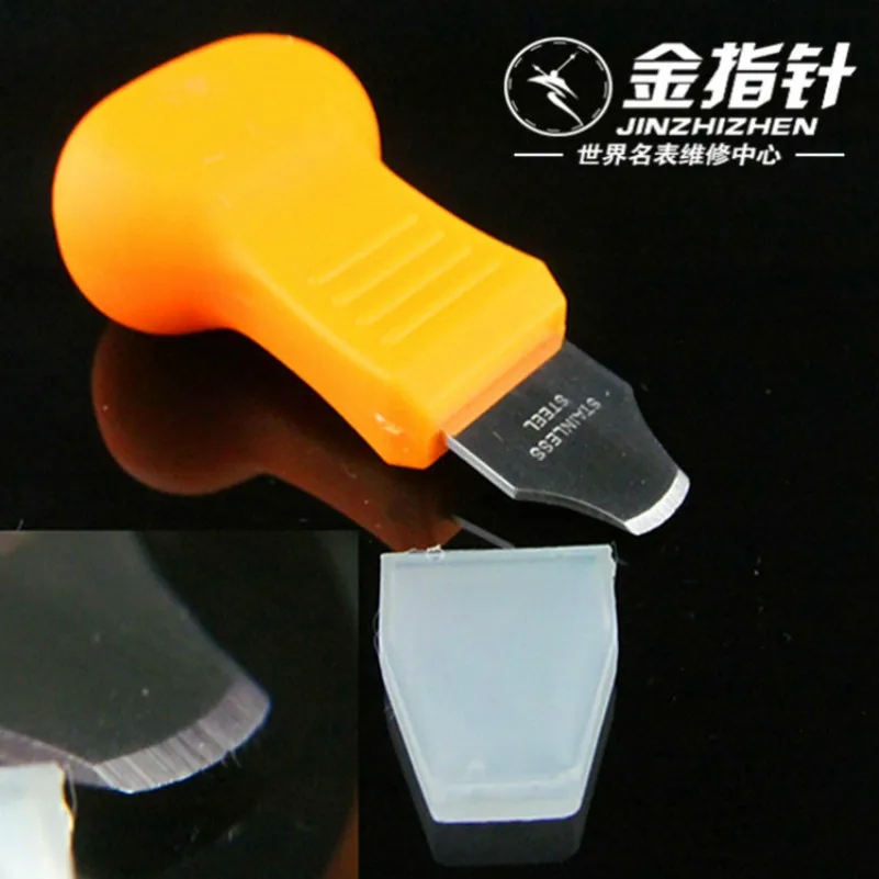 

Watch Back Opener Tool Watchmaker Jewelers Plastic+Stainless Steel Knife Repair Pry Open Watch Dial Tool 2750