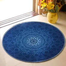 Круглый Детский ковер 5 мм противоскользящие сиденья для стульев безvoiceless кровати боковые Коврики для спальни мультфильм коврики для ванной для домашнего декора