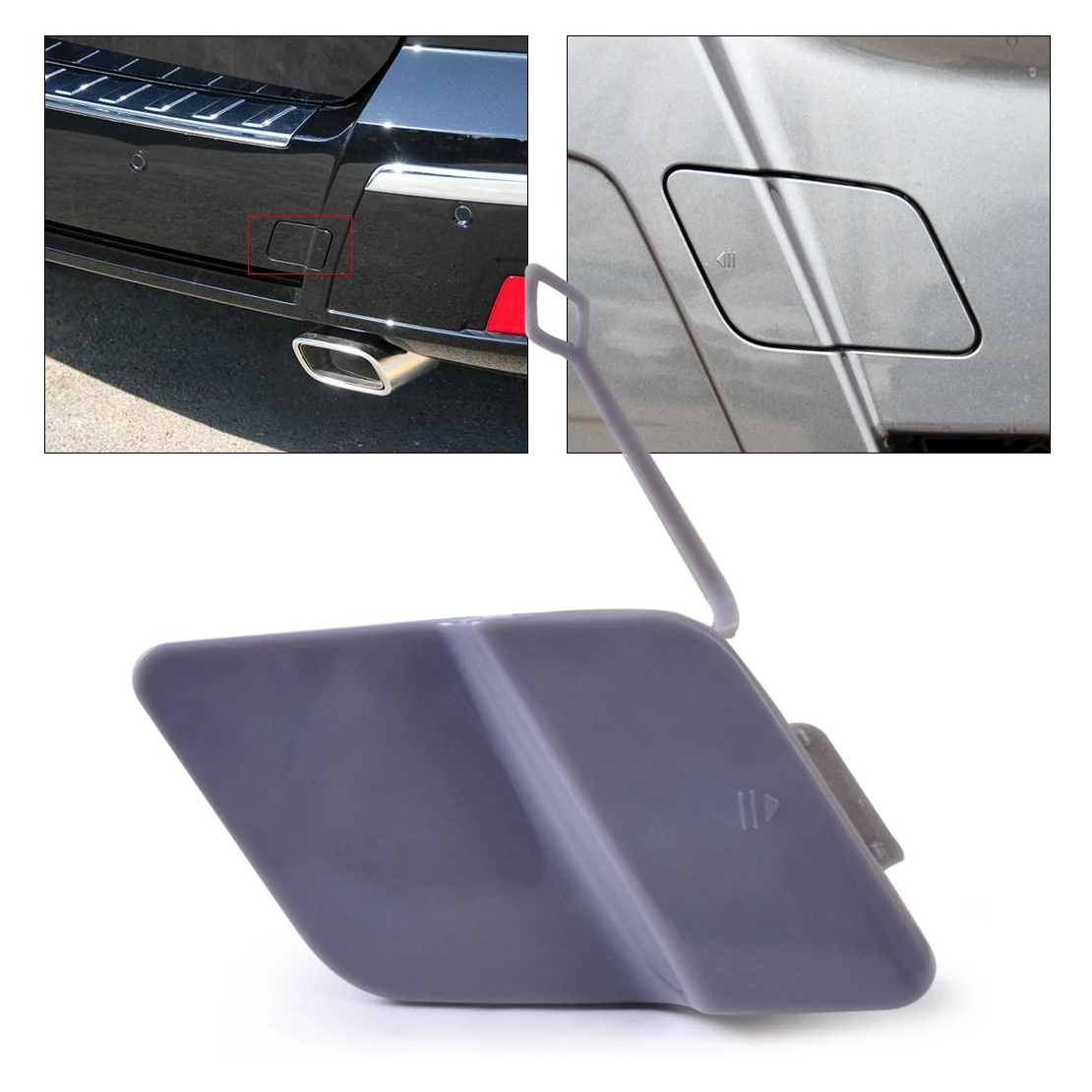 

CITALL Front Bumper Tow Hook Cover Cap 2048850224 for Mercedes Benz X204 GLK-Class GLK300 GLK350 2008 2009 2010 2011 2012 2013