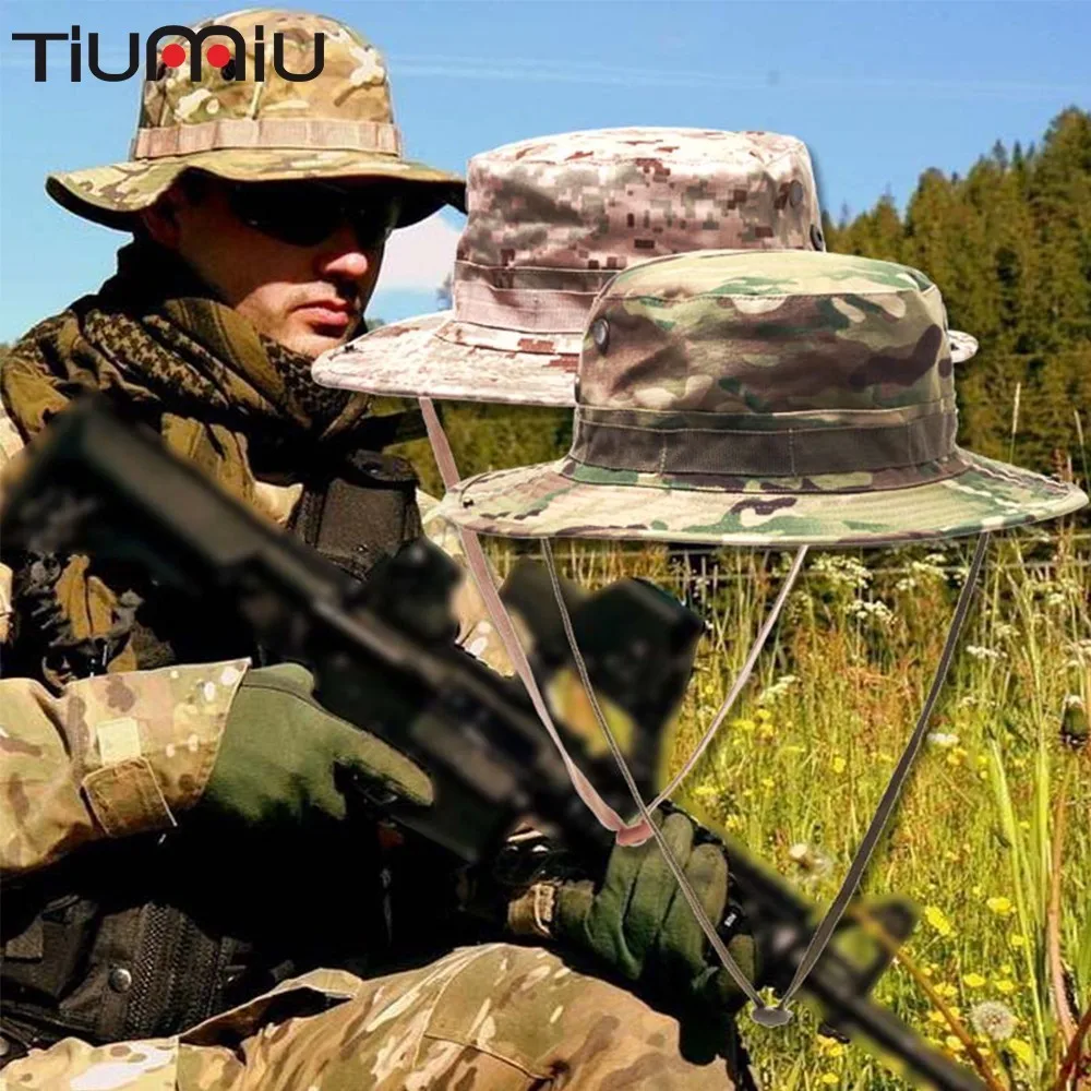 

Bonnie Hat Military Camouflage Cap Male Round Edge FoldableTactical Army Militar Softair Roupas Masculinas Ww2 Askeri Malzeme