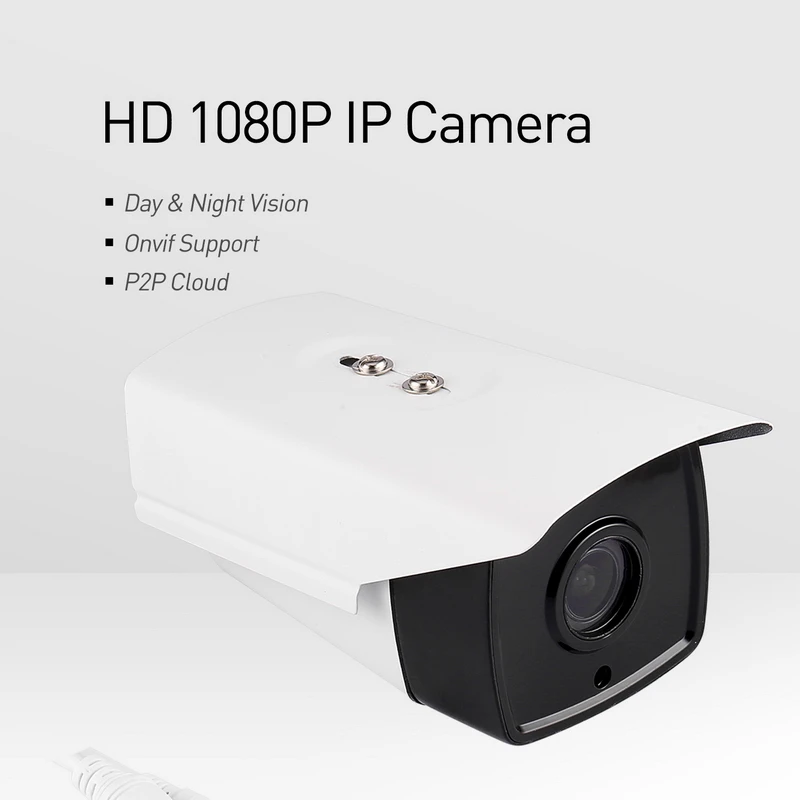 Уличная водонепроницаемая IP камера POE 1080P 4X с автоприводом 2 8 12 мм 4 светодиода МП