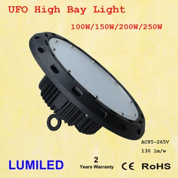 

100 Watt UFO High Bay Lighting SMDLeds Bright High Bay Lamp Warehouse Shop Light