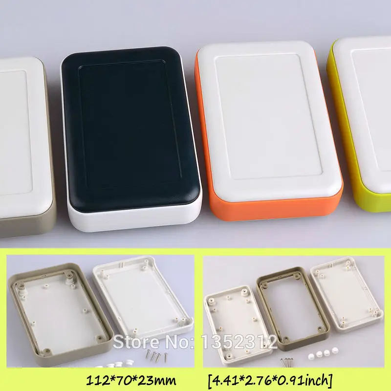 -Four-colors-small-electronic-enclosures-handheld-plastic-enclosure-abs-project-box-junction-box-112-70