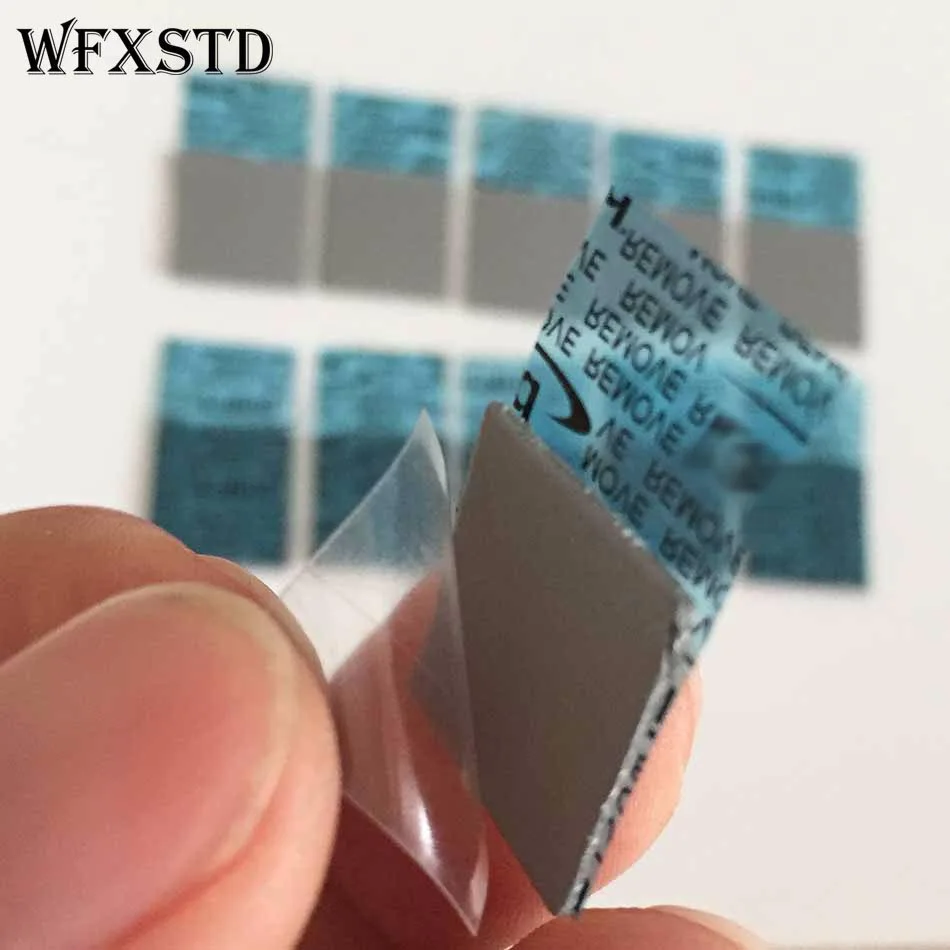 100 шт. Графическая память для ноутбука 1 мм|silicone thermal pad|thermal padthermal silicone pad |