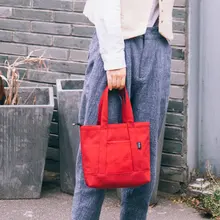 Новинка, хит, модная женская Повседневная Милая Корейская стильная простая холщовая сумка на молнии с мягкими панелями, сумки через плечо, сумки для покупок