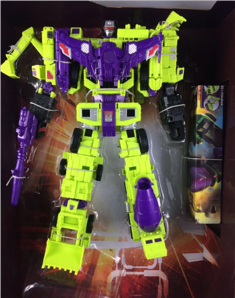 Трансформация без розничной коробки Devastator Defensor фигурка игрушки