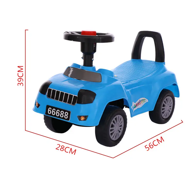 JayCreer 56X28X39 Whisper Ride On Push Car