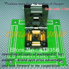 CH-QFP100-0.5 Programmer Adapter TQFP100 QFP100 15.2x15.2 14x14 Adapter IC51-1004-809 Adapter/IC SOCKET(Flip test seat)