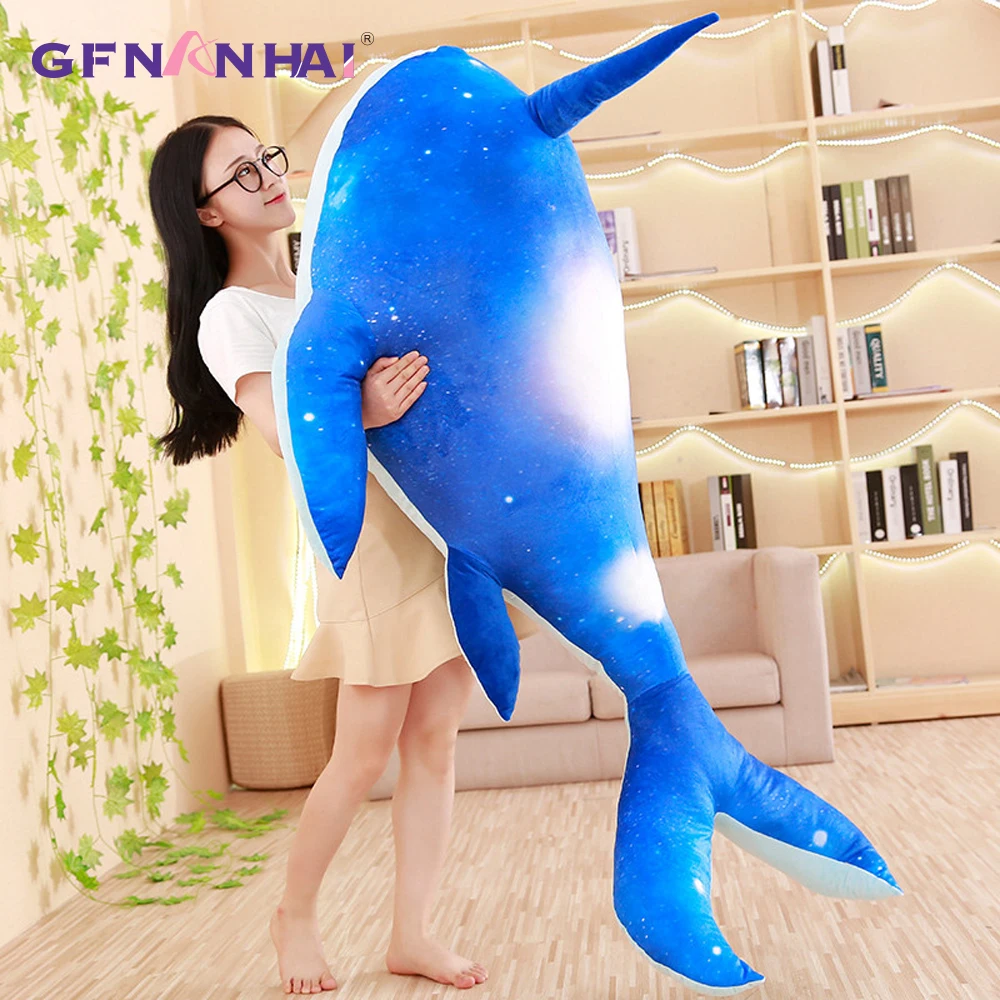 ballena de peluche gigante