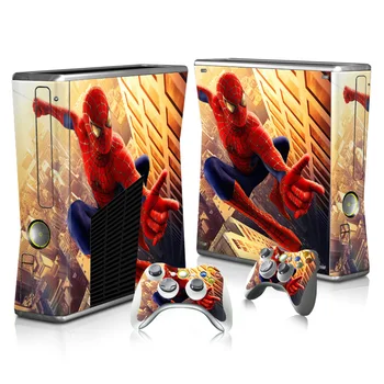 

Good quality stickers Vinyl Skin Sticker Protector for Xbox 360 Slim and 2 controller skins Stickers