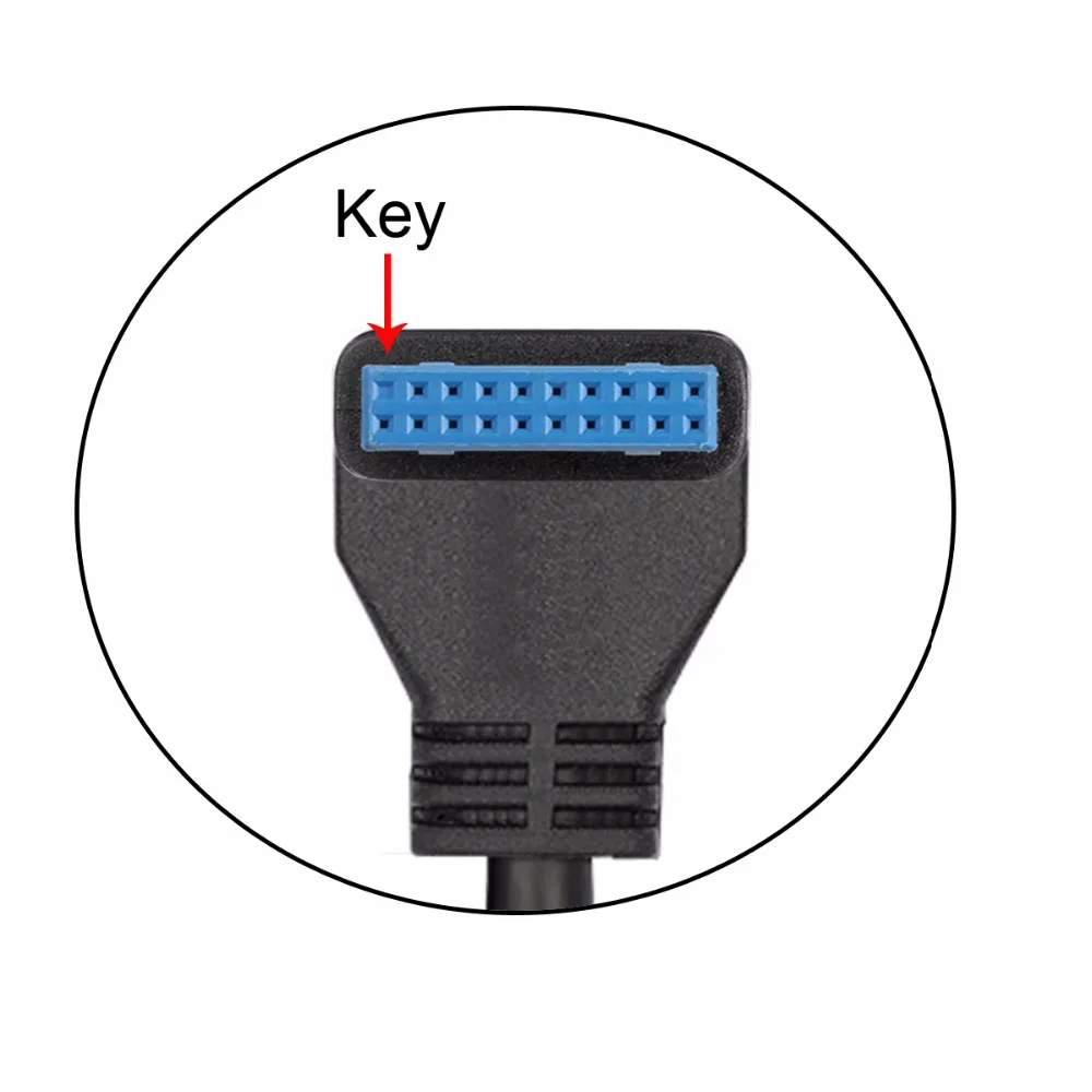 10 шт./лот CY USB 3,0 один порт Женский Винт Тип крепления вниз угловой материнская плата 20pin соединительный кабель 90 градусов