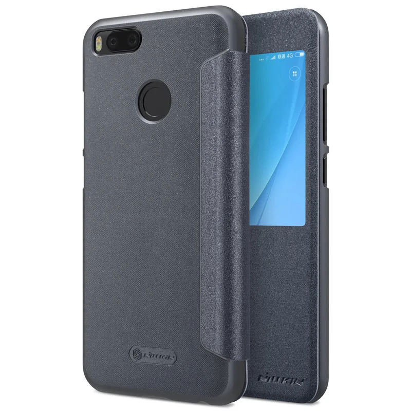 Роскошный кожаный флип чехол NILLKIN Sparkle для Xiaomi Mi A3 CC9E A2 MiA2 6X накладка MiA3 CC9E|leather