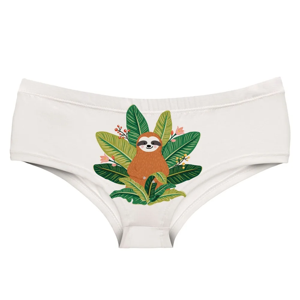55100 SLOTH LEAFS WHITE (1) copy