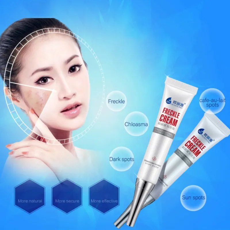 

Face Cream Dark Spot Corrector Skin Whitening Fade Cream Lightening Blemish Removal Serum Reduces Age Spots Freckles Melasma