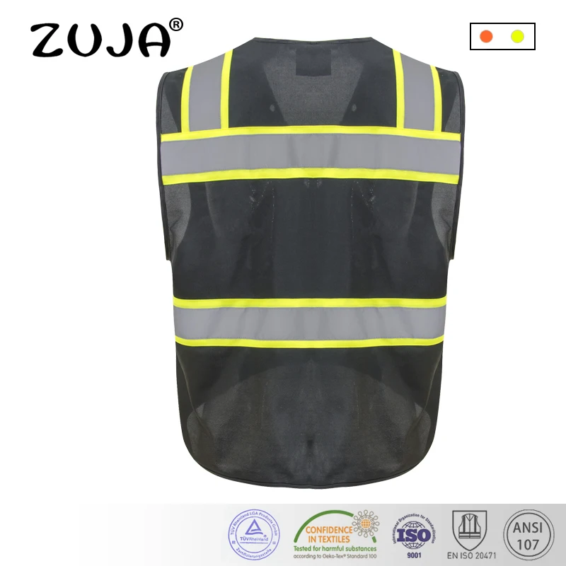 Yellow Hi Vis High Viz Visibility Vest Warning Waistcoat Safety EN ISO 20471