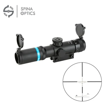 

SPINA Tactical Optical Sight 4x21 Fully multi-coated Air Rifle Scope Glass Etched Reticle Riflescope With Flip open Lens Caps