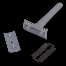 Одноразовая Медицинская Бритва для подмышек для волос с двумя концами Женская бритва для обрезки тела