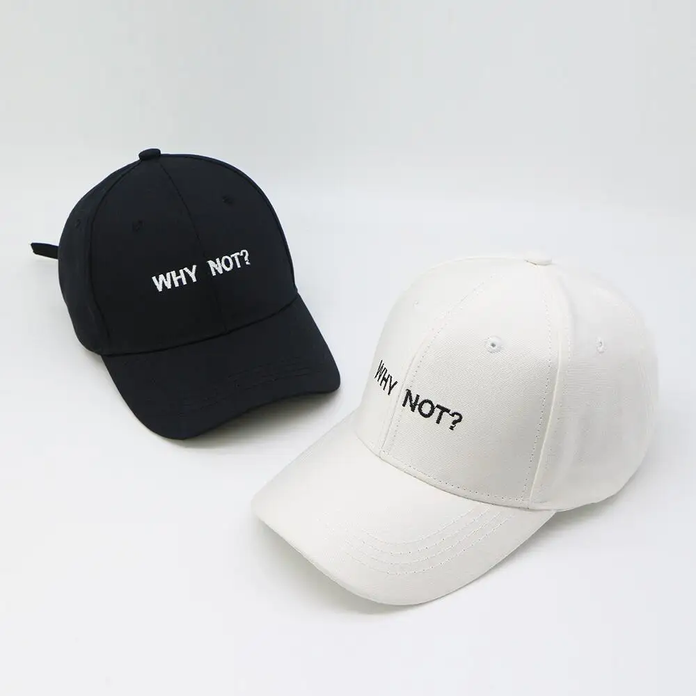 Бейсболка с надписью WHY NOT Snapback, Кепка в стиле хип-хоп для мужчин, женщин, пап, мальчиков и девочек, хлопковая черная, розовая, белая облегающая Кепка, кепка s