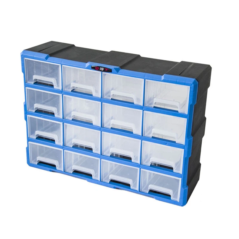 Новый корпус инструмента Toolbox Запчасти коробка Классификация ковчега Multi Сетка