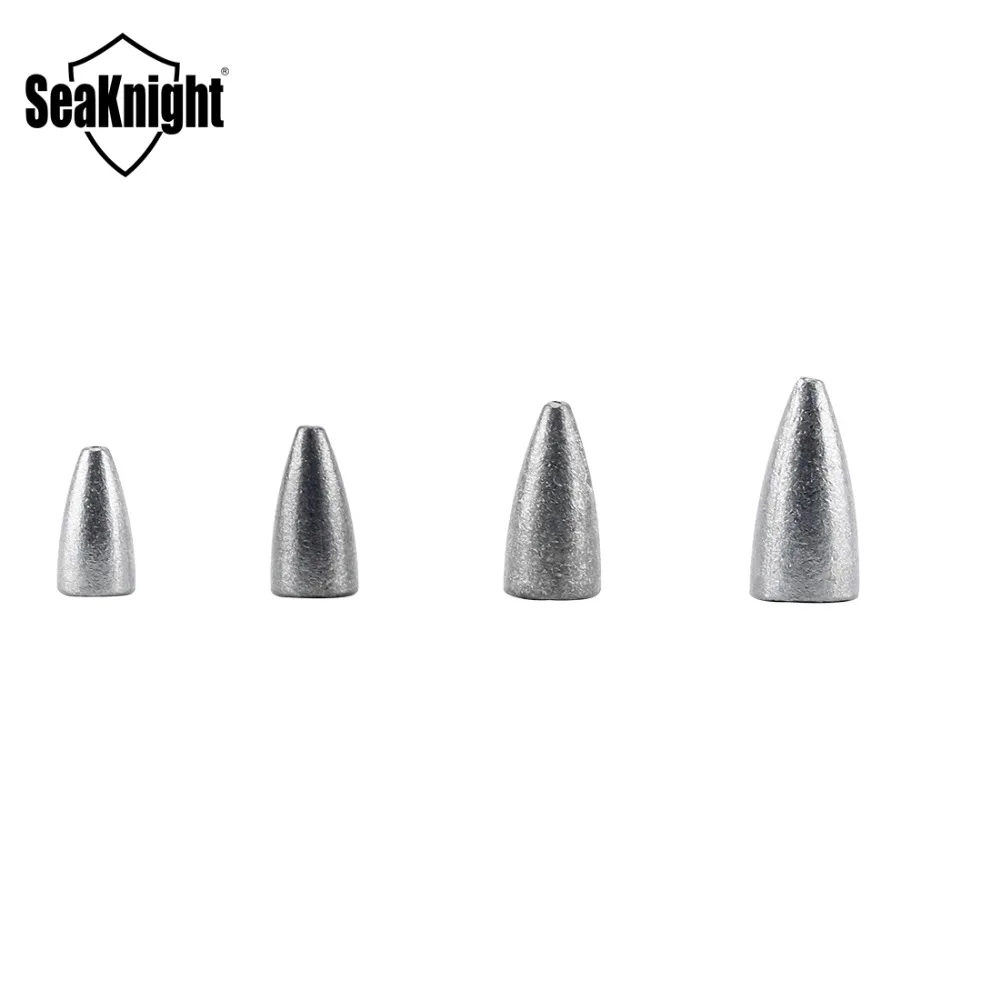 

SeaKnight SK01 Bullet Lead Sinker 10PCS/Bag Weight 3.5g 5g 7g 10g Fishing Accessory Plummet Lead Drop Down Sinker Fishing Tackle