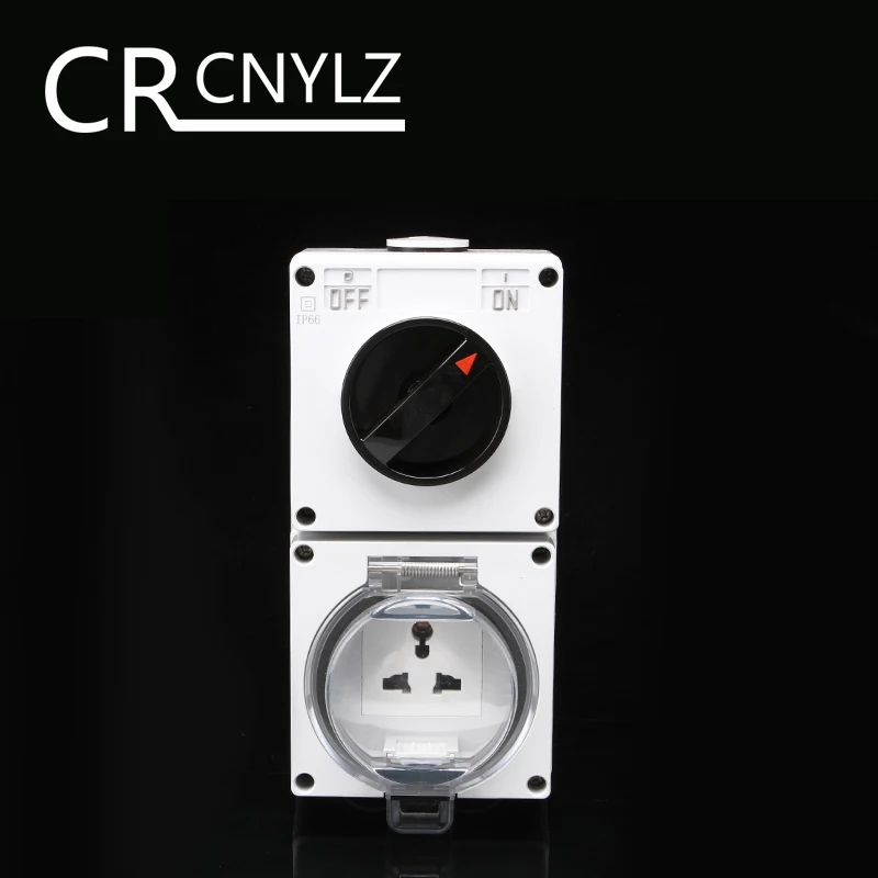 Multi function socket IP66 waterproof industrial socket outdoor