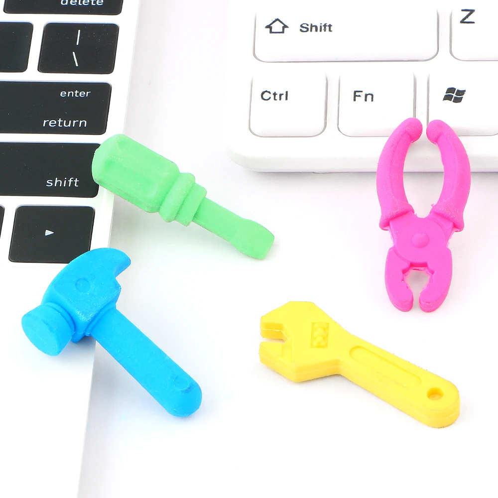 Buy 4Pcs/lot Creative Eraser Small Tools Shape