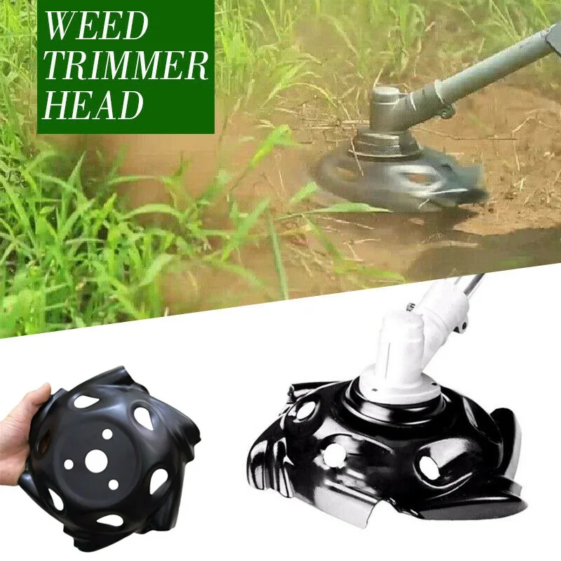 

2019 Machine Accessories Round Edge Scythe Lawn Mower Trimmer motor Head Carbon Steel Blades Garden Lawn Power Tool