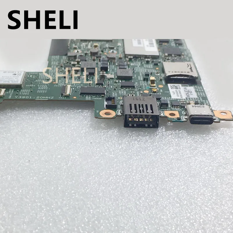 SHELI LGF-1 MB 448.04W13.0021 00NY851 материнская плата для ноутбука для lenovo ThinkPad X1-Tablet Teste Материнская плата Core m5-6Y57 SR2EG