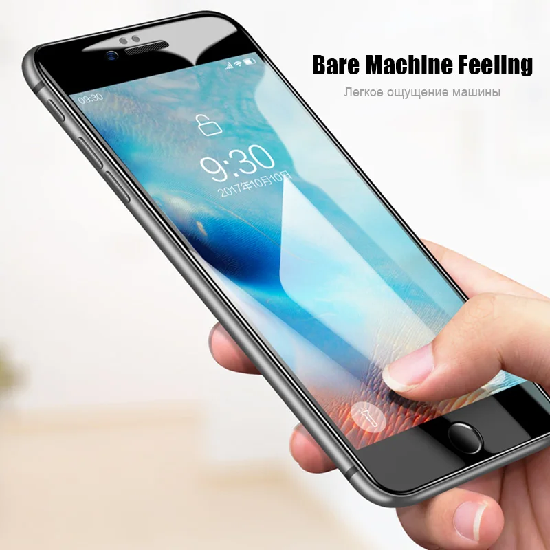 Закаленное стекло YAMIZOO для iPhone 7 8 6 s Защитное экрана на всю крышку защитное X Plus 6s