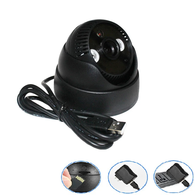 Mini Usb Camera Digital Dome CCTV Surveillance Camara DVR 3.6mm Lens