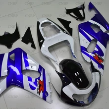GSX R 600 750 1000 2000-2003 K12 набор обтекателей 600 750 1000 2002 2001 сине-белый обтекатель