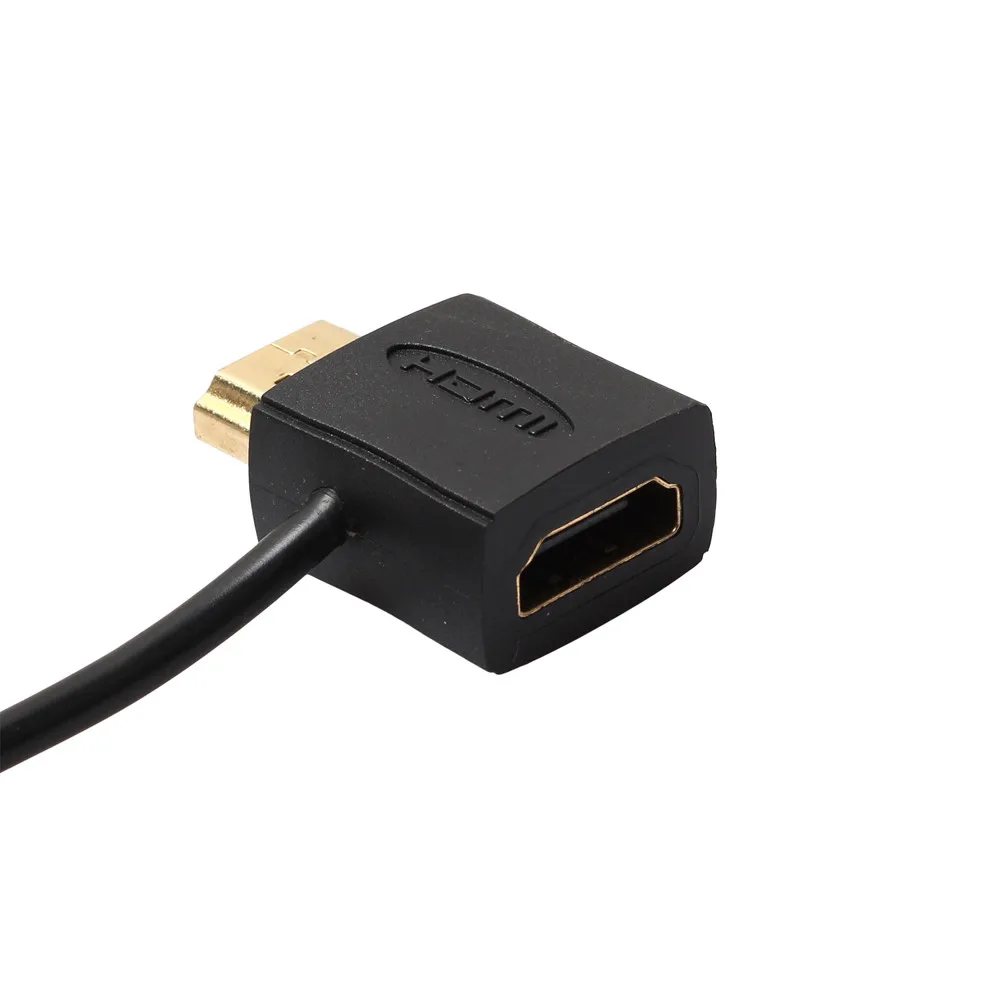 Convertor + USB 2.0 Male Charger Cable Splitter Adapter 50cm HDMI Male To Female (4)
