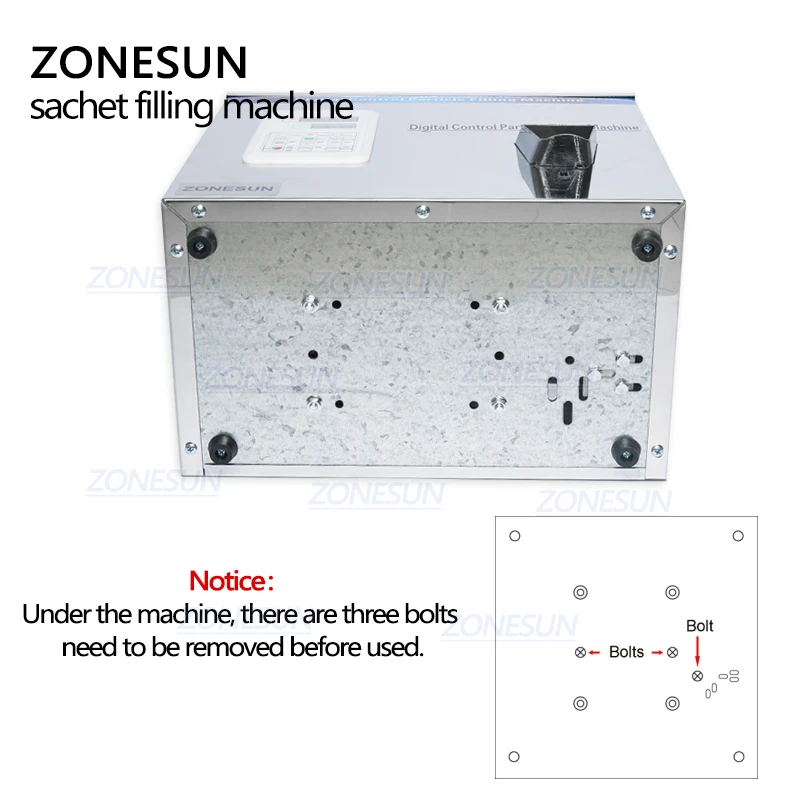 ZONESUN 2-200 г машина для упаковки чая Саше машина для наполнения банок машина для наполнения гранул