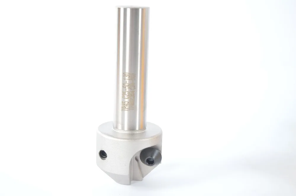 

45 degree 24mm-50mm cnc Chamfering drill tool holder TP45 C25-50-130 for TC /TPKN 2204