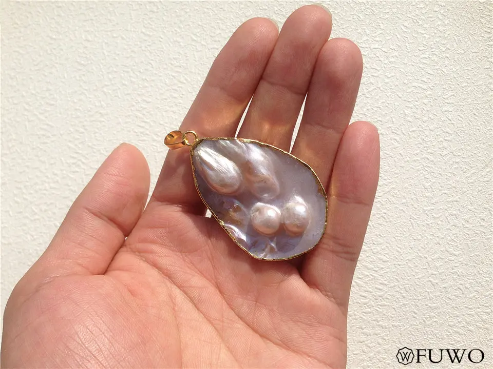 Natural Mother Of Pearl Pendant 10