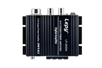 

50Pcs/Lot Lepy LP2020A Amplifier LP-2020A HiFi Digital Stereo Amplifier With Over-current Protection