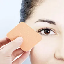 Спонж для макияжа пудра Puff квадратный сухой влажный двойного назначения с коробками цвета кожи эпонж для макияжа fond de teint 40