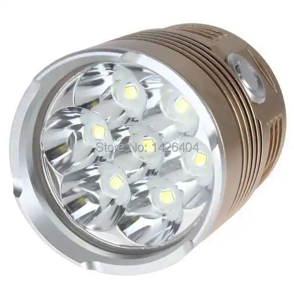 

10000 Lumens Super Bright LED Flashlight Torch Aluminum Waterproof 7 x T6 LED Flash Light