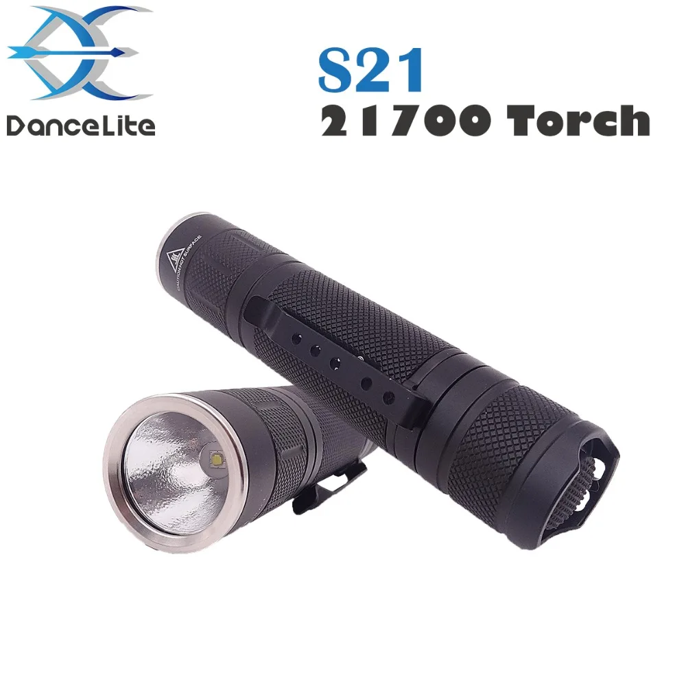 Новый светодиодный фонарик S21 21700 SST 20 1100Lm портативный с плавным