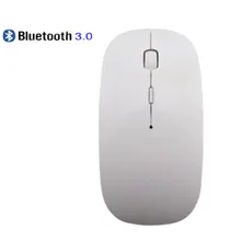 Bluetooth 3,0 Беспроводная Бесшумная мышь 1600 dpi тонкая батарея Бесшумная мышь для ноутбука настольного ПК