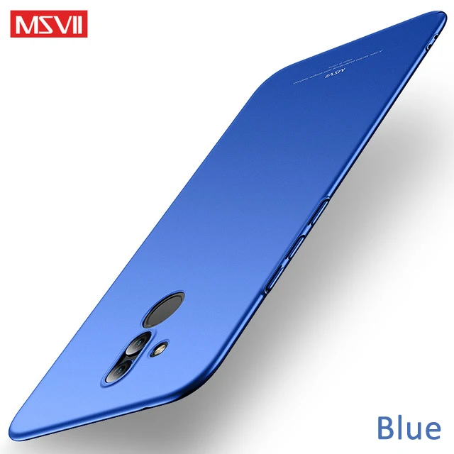 Blue Чехол для huawei mate 20 Lite, жесткий матовый чехол из поликарбоната, Ультратонкий матовый чехол для huawei mate 20 mate 20 10 Lite Pro, чехол для телефона s, Новинка - Цвет: Blue