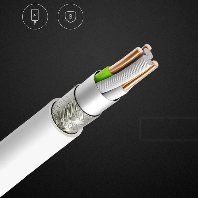 Оригинальный Youpin STARKA 3 в 1 кабель для передачи данных 100 см MFI Lightning Micro USB Type C