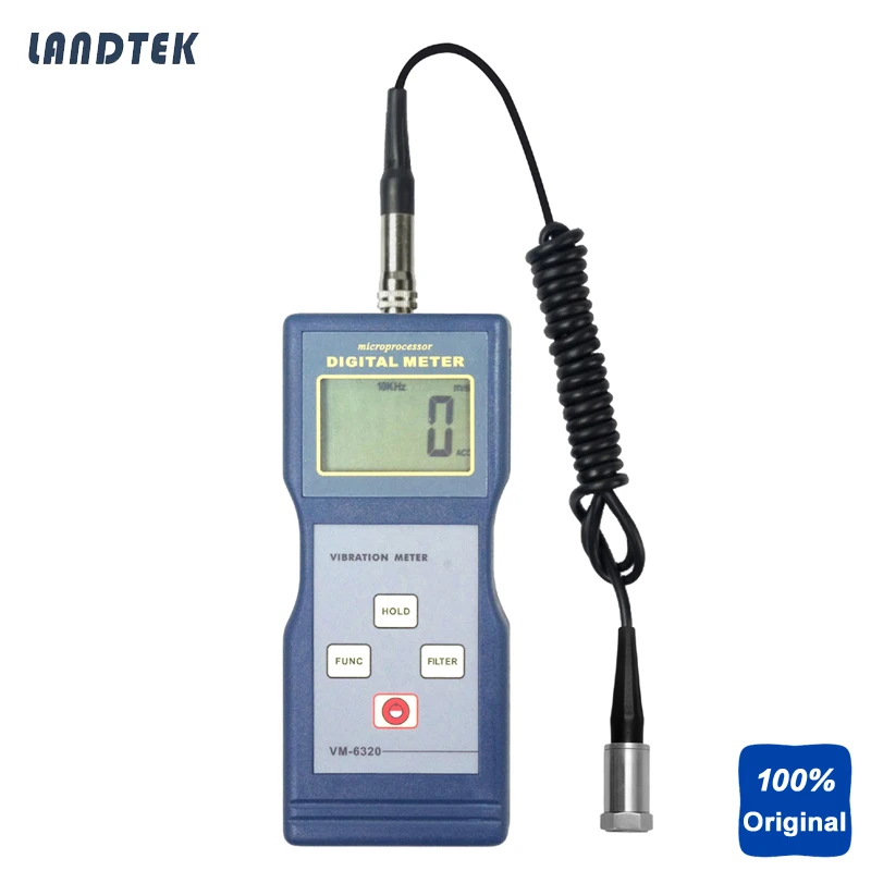 Точный Вибрационный анализатор Цифровой измеритель тестер VM6320|gauge meter|gauge testergauge