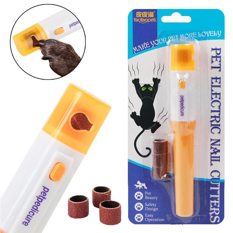 

Professional Dog nail clippers Electric pet nail clippers Dog Cat Nail Grinder Nail Trimmer dog grooming claw grinder scissors