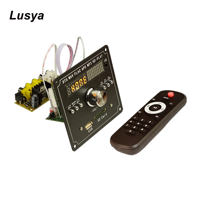 

DTS Lossless MTV HD Video Player Decode Board MP3 Decoder APE Player Bluetooth Audio Board MP3/MP4/MP5 Player T0110